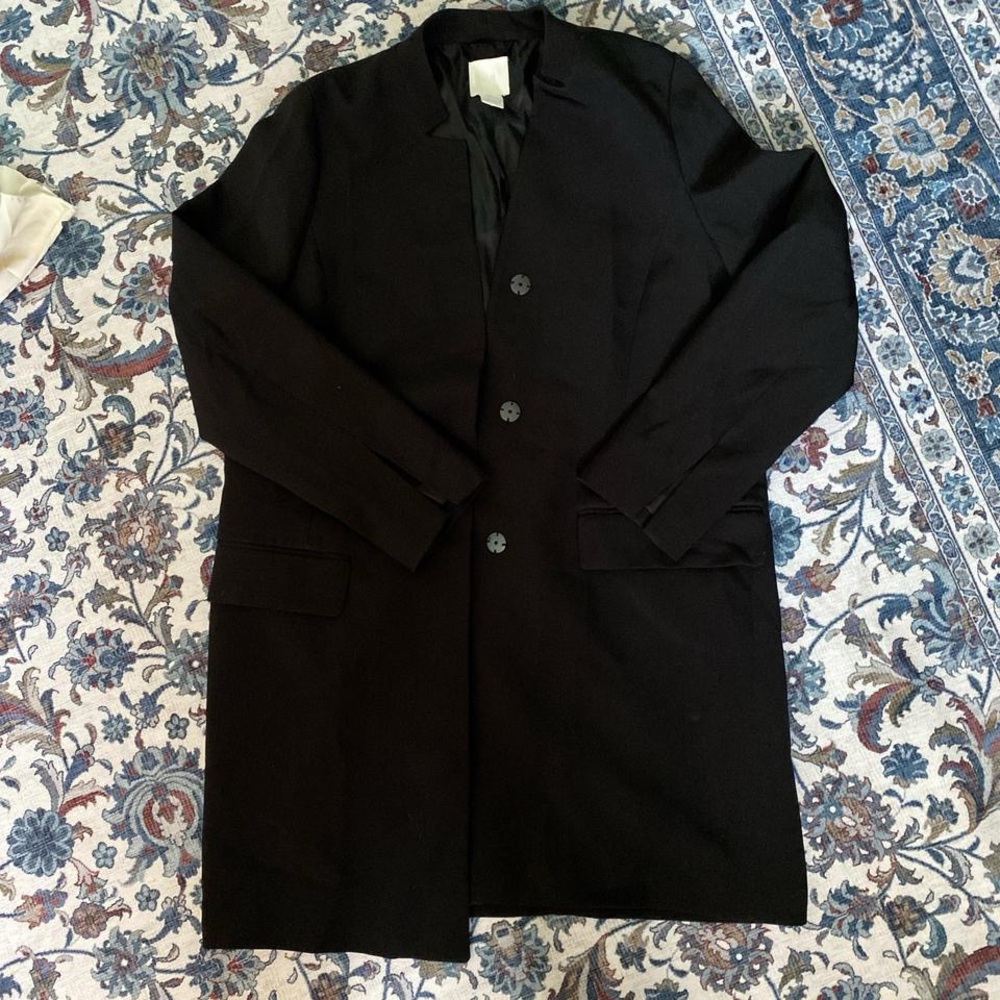 Classic Black Trench Coat